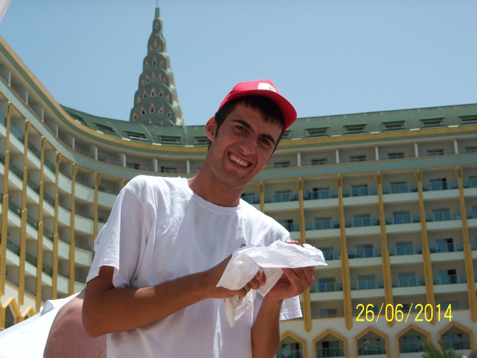 Leider kein Name, aber er war sehr sehr Hilfbereit Hotel Delphin Imperial