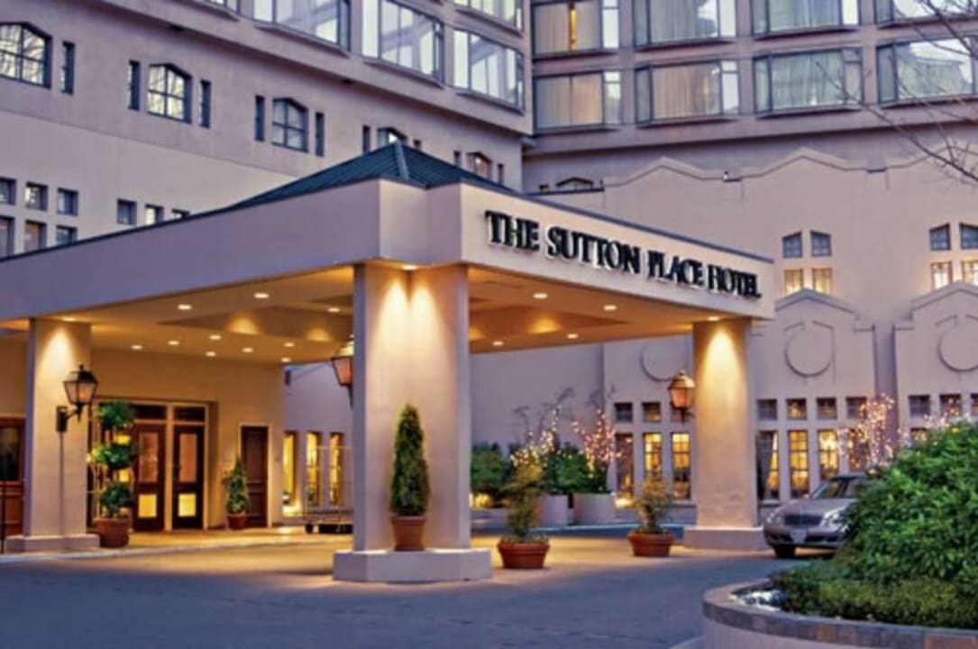 Hoteleingang The Sutton Place Hotel