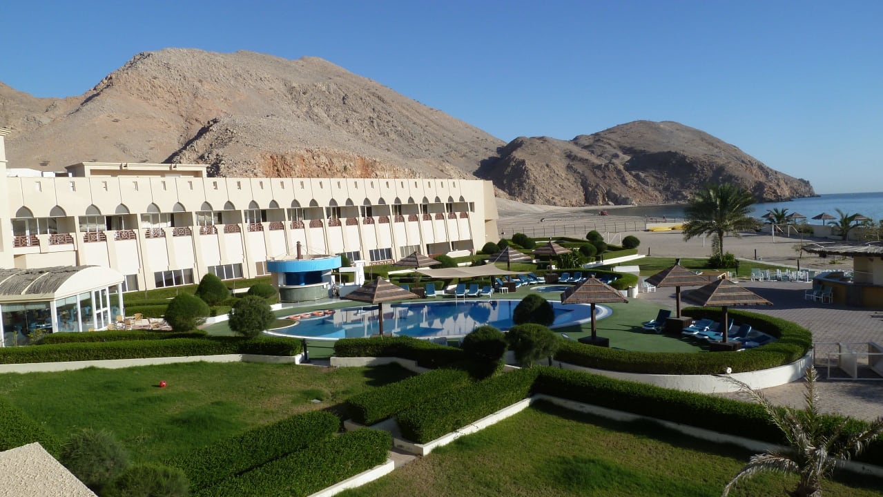 Aussenanlage Golden Tulip Resort Dibba