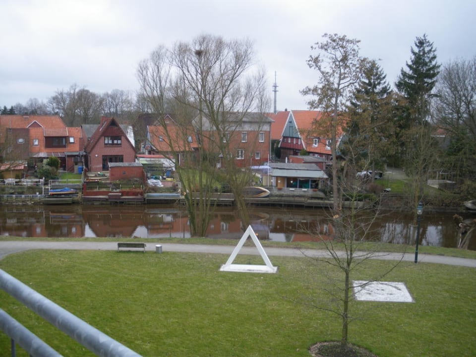 Blick vom Balkon Hotel am MedemUfer