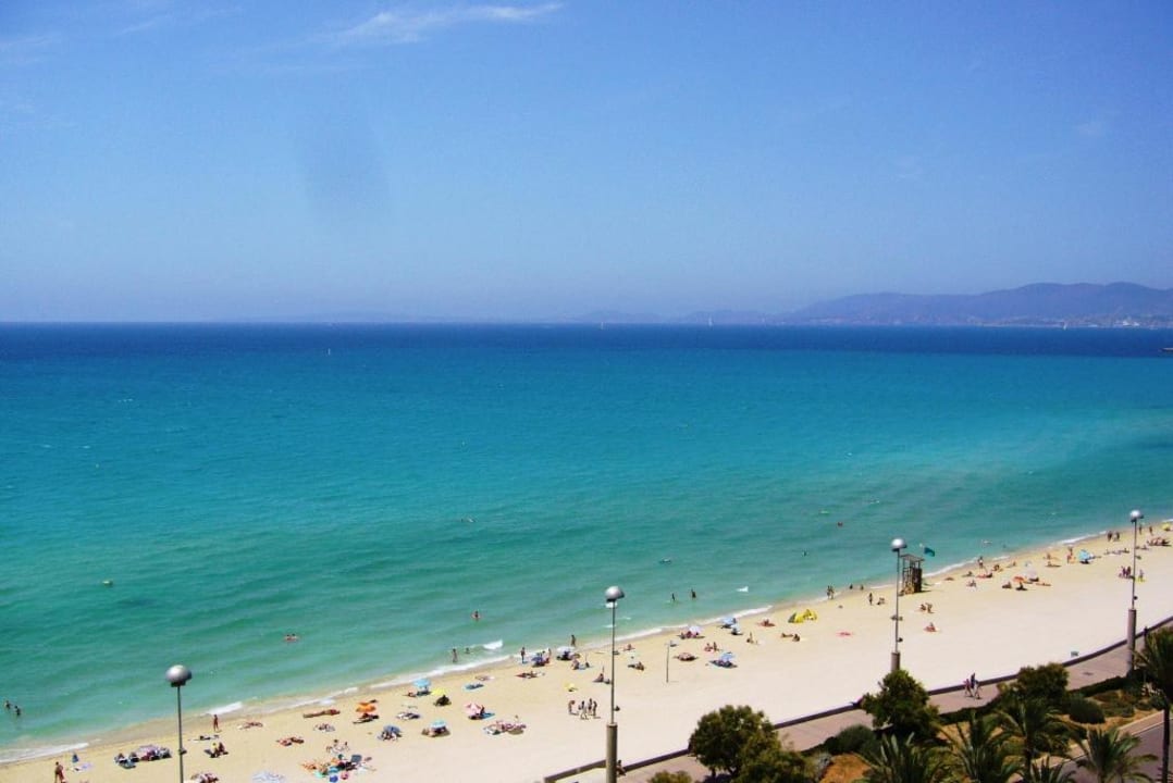 Ausblick Balkon allsun Hotel Pil-lari Playa