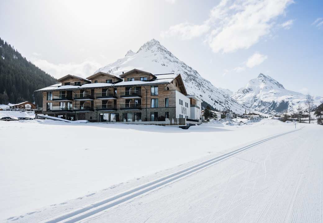 Außenansicht VAYA Residence Galtür Paznaun
