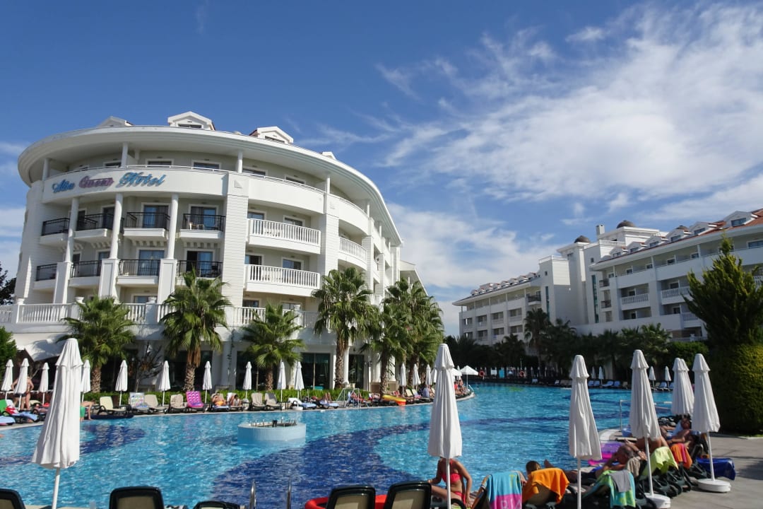 Blick aus Hotel Alba Queen Hotel