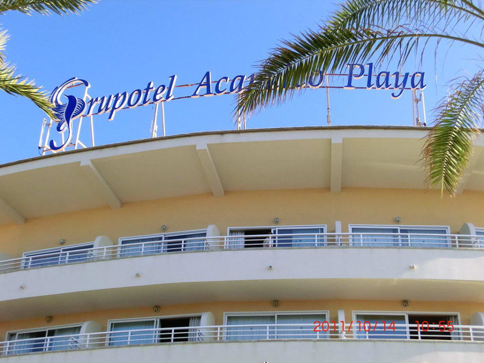 Balkon mit direktem Meerblick Grupotel Acapulco Playa - Adults Only