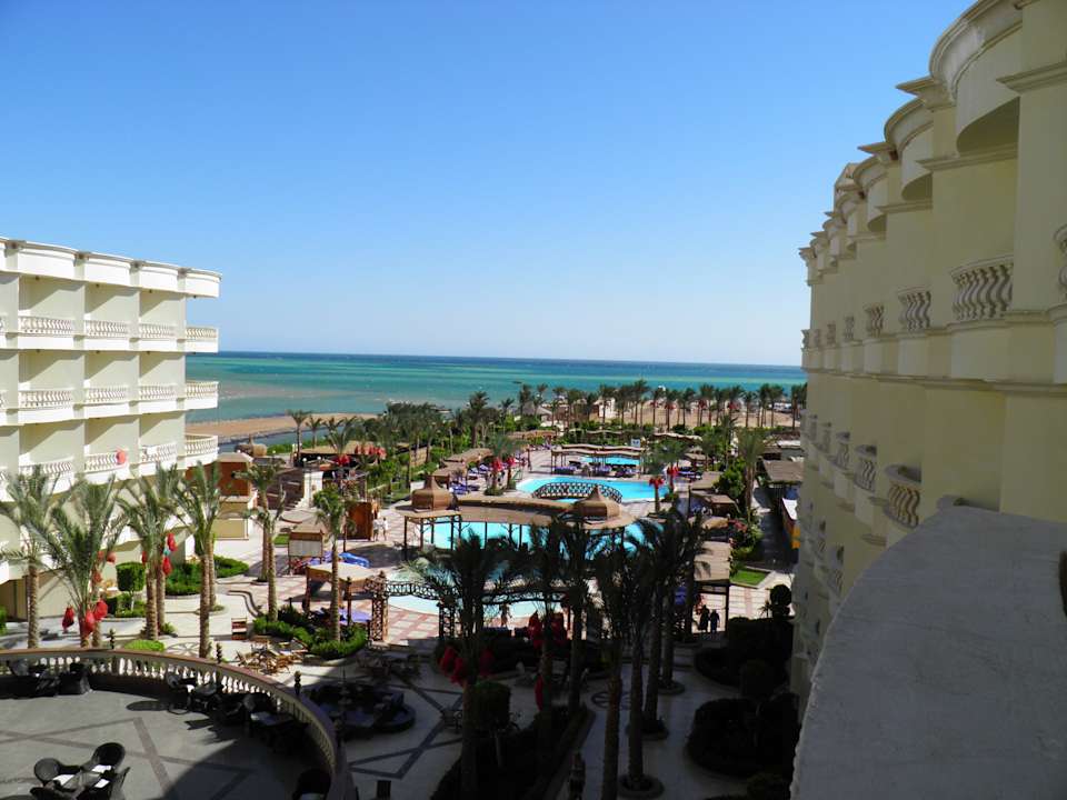 Sicht von Balkon/Hotelzimmer Riviera Aqua Park Resort