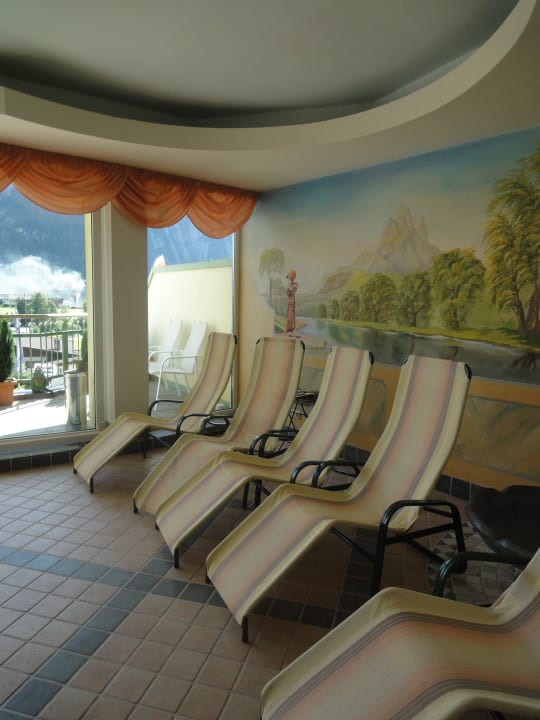 Einer der Ruheräume Wellnessresort Vier Jahreszeiten