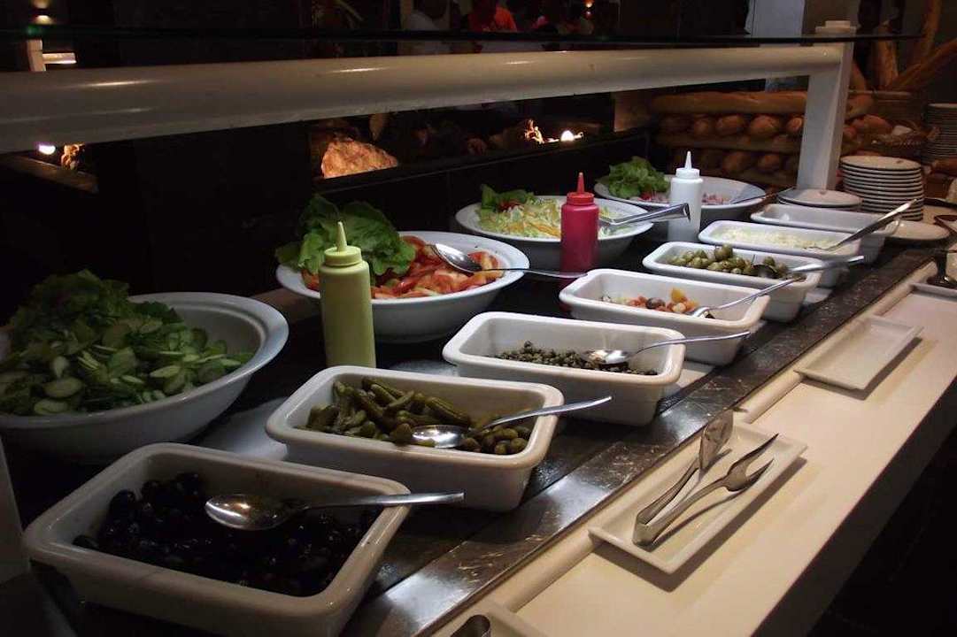 Salatbuffet The Orangers Beach Resort and Bungalows