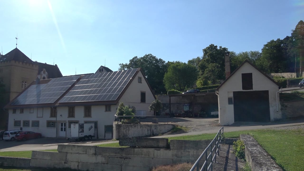 Außenansicht Hotel Schloss Weitenburg