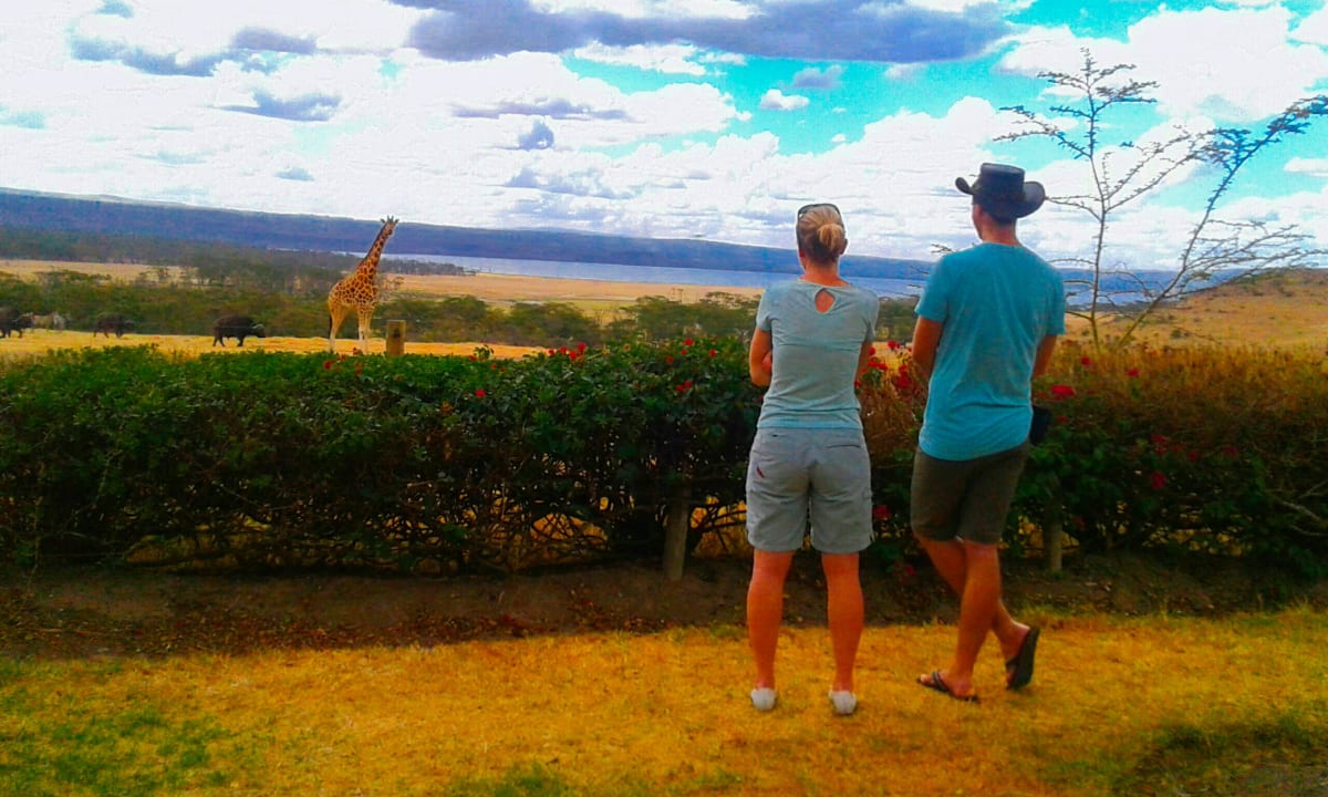 Ausblick Hotel Lake Nakuru Lodge