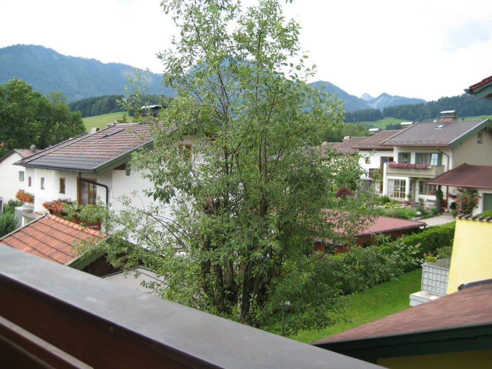 Ausblick vom Südbalkon Hotel AlpenSonne