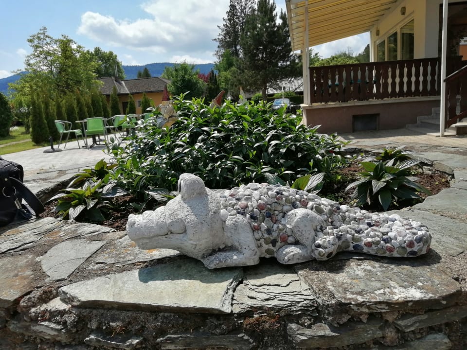 Gartenanlage Strandpension Adametz