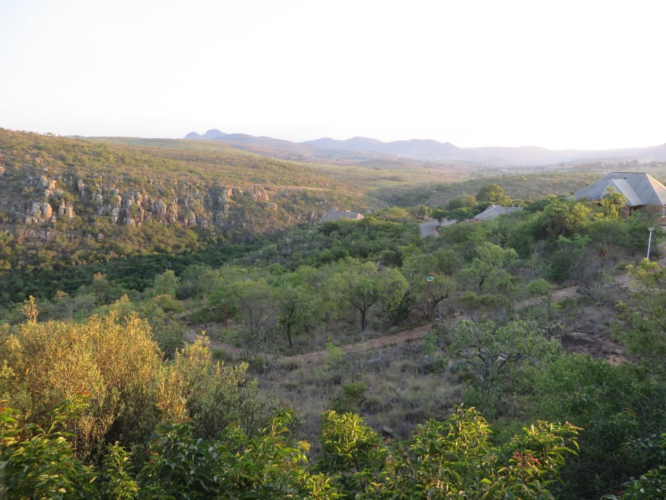 Vom Schlafzimmer aus Forever Resort Blyde Canyon