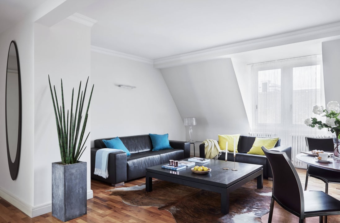 Wohnbereich VISIONAPARTMENTS Zurich Albertstrasse