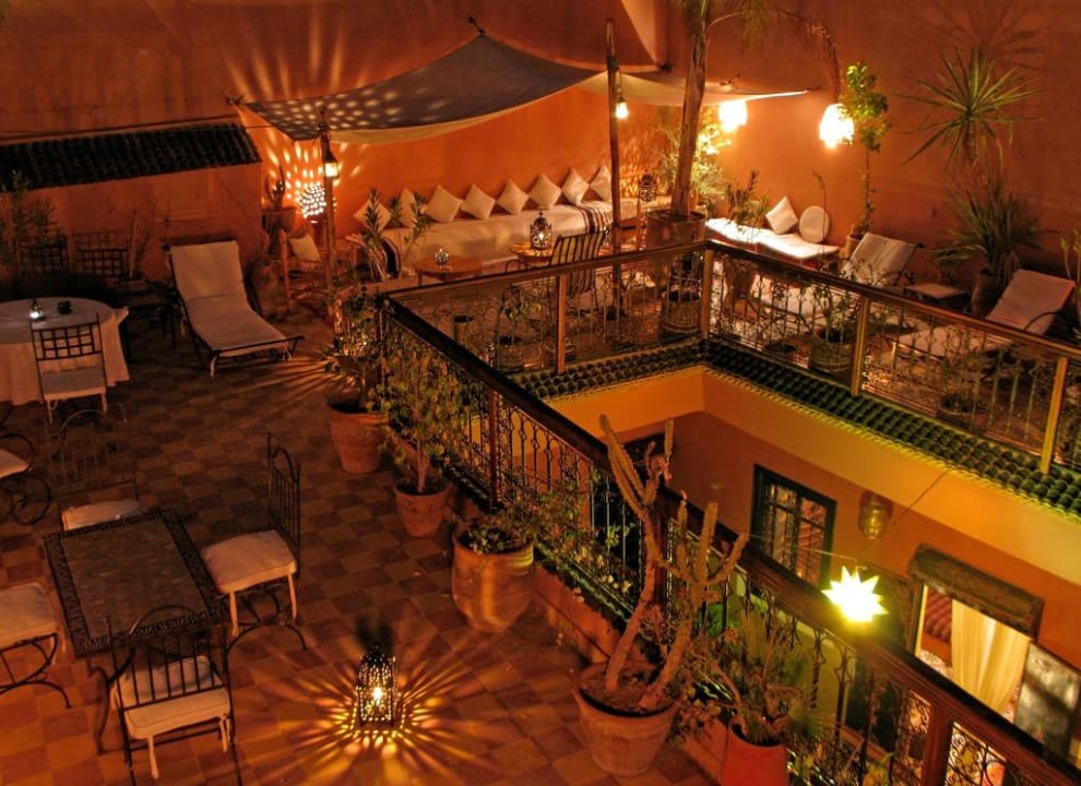 Vue ensemble depuis terrasse Hotel Riad Étoile Du Sud & SPA