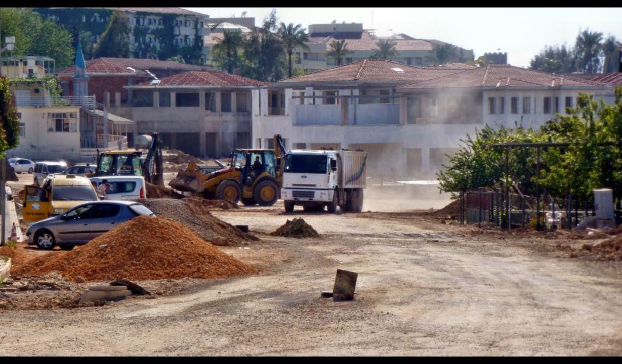 Baustellen in Kumköy Hotel Terrace Beach Resort