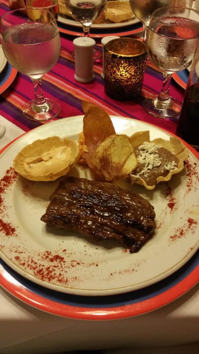 Steak beim Mexikaner  Grand Sirenis Riviera Maya Resort & Spa