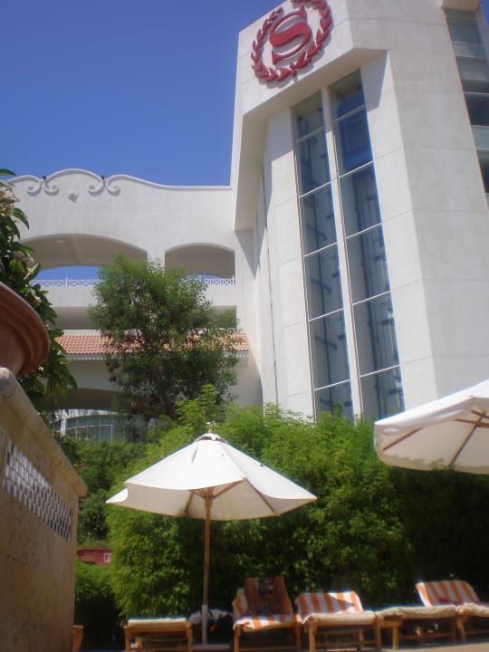 Hotel widok od morza Sheraton Sharm Hotel, Resort, Villas & Spa
