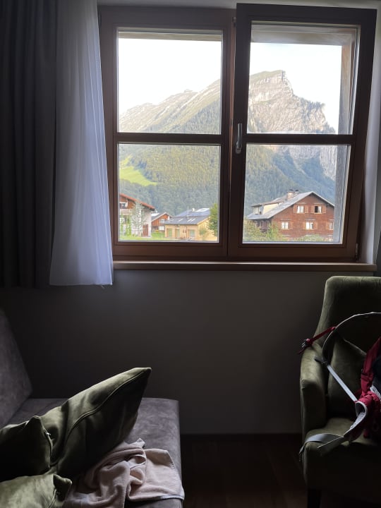 Ausblick Alpen Hotel Post
