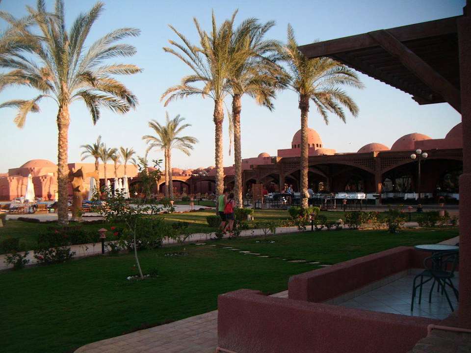 Blick von der Terrasse Swisstouch Oriental Resort Marsa Alam