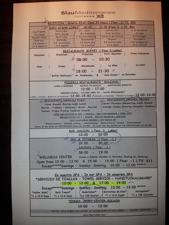 Infos Hipotels Mediterraneo