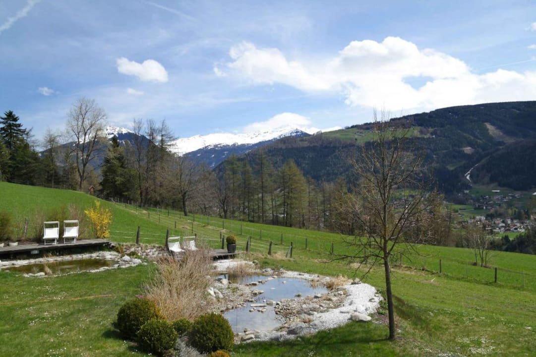 Blick vom Balkon Hotel Oberhofer