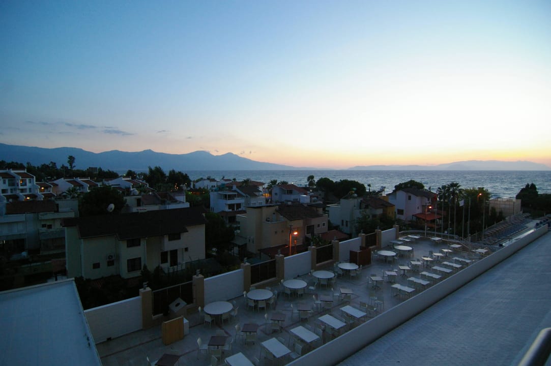 Blick aus dem Fenster in Richtung Meer Hotel Ephesia