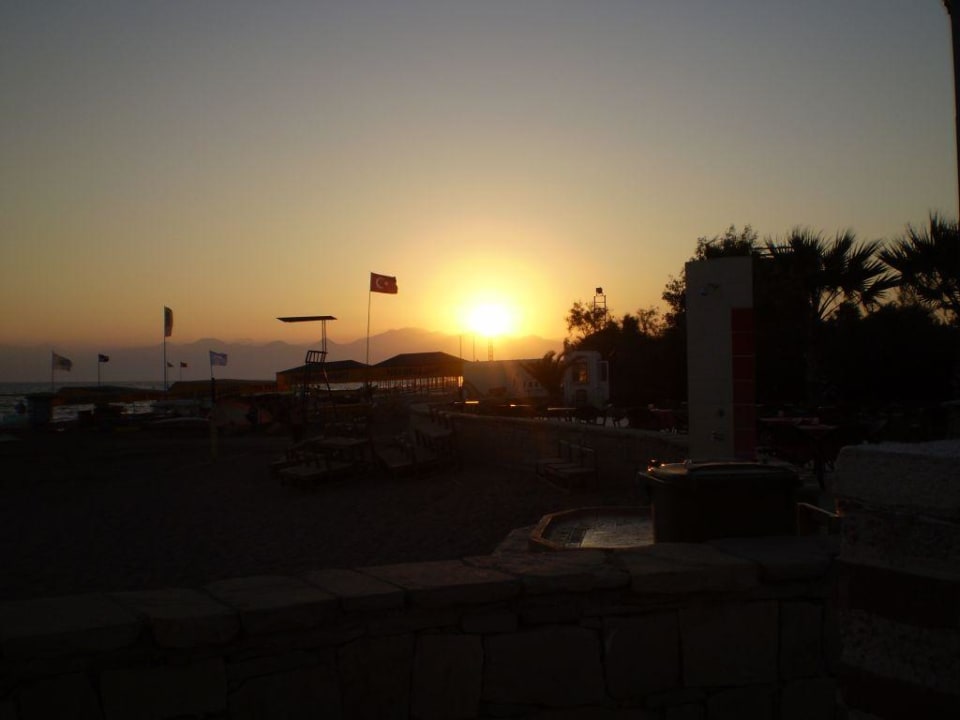 Sonnenuntergang Megasaray Club Belek