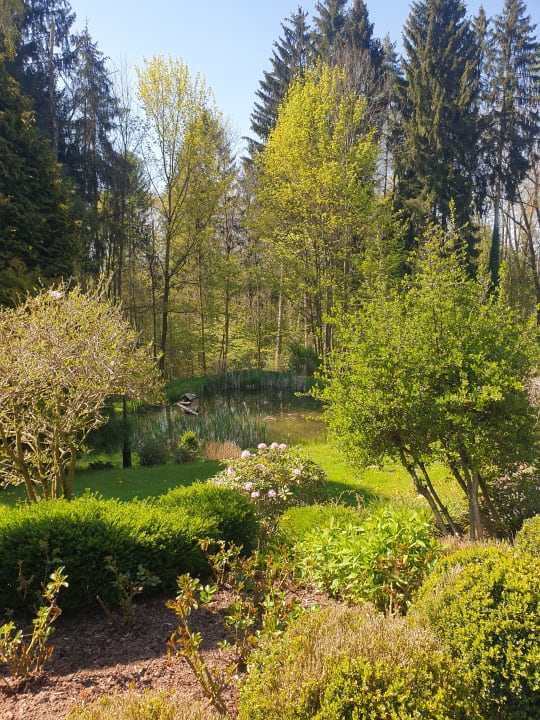 Gartenanlage Das Jagdhaus Waldidyll Hotel Bed & Breakfast