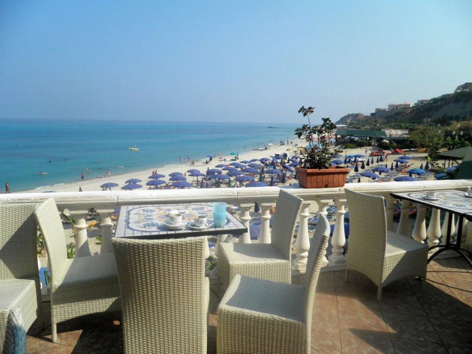 Blick von der Strandbar Aldiana Club Rocca Nettuno Calabria