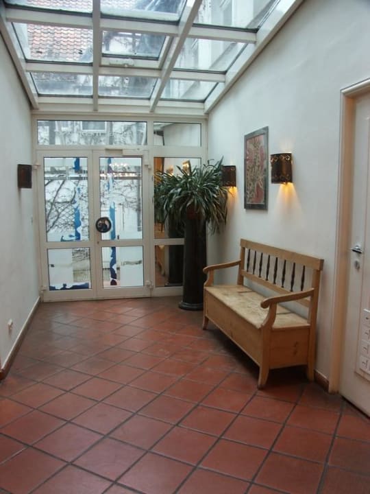 Eingangsbereich Hotel Theophano