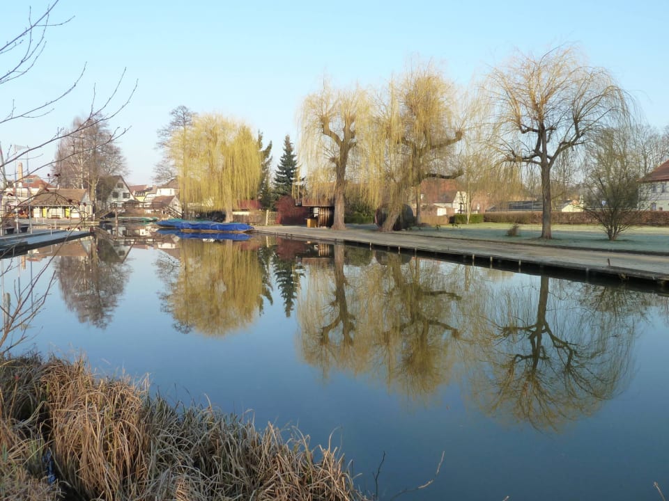 Hafen in unmittelbarer Nähe vom Hotel Pension Zur alten Mühle