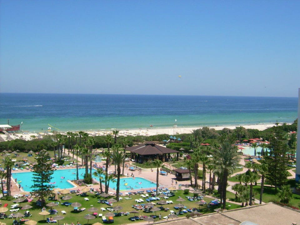 Panorama über Hotelanlage Sahara Beach Aquapark & Resort