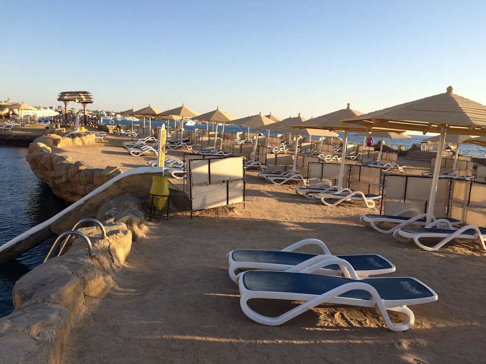 Hotel Strand um ca. 5:30 Uhr Ruhe vor dem Sturm SUNRISE Holidays Resort (Adults Only)