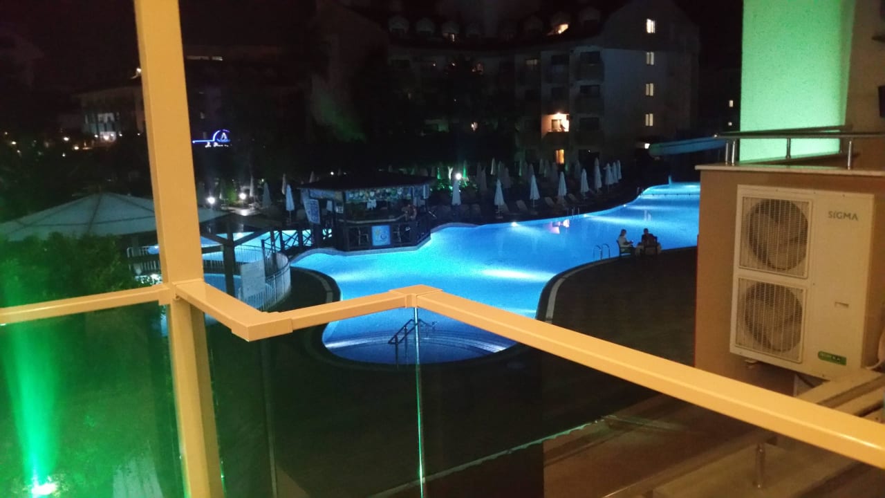 Aussicht von der Lobby  Grand Seker Hotel