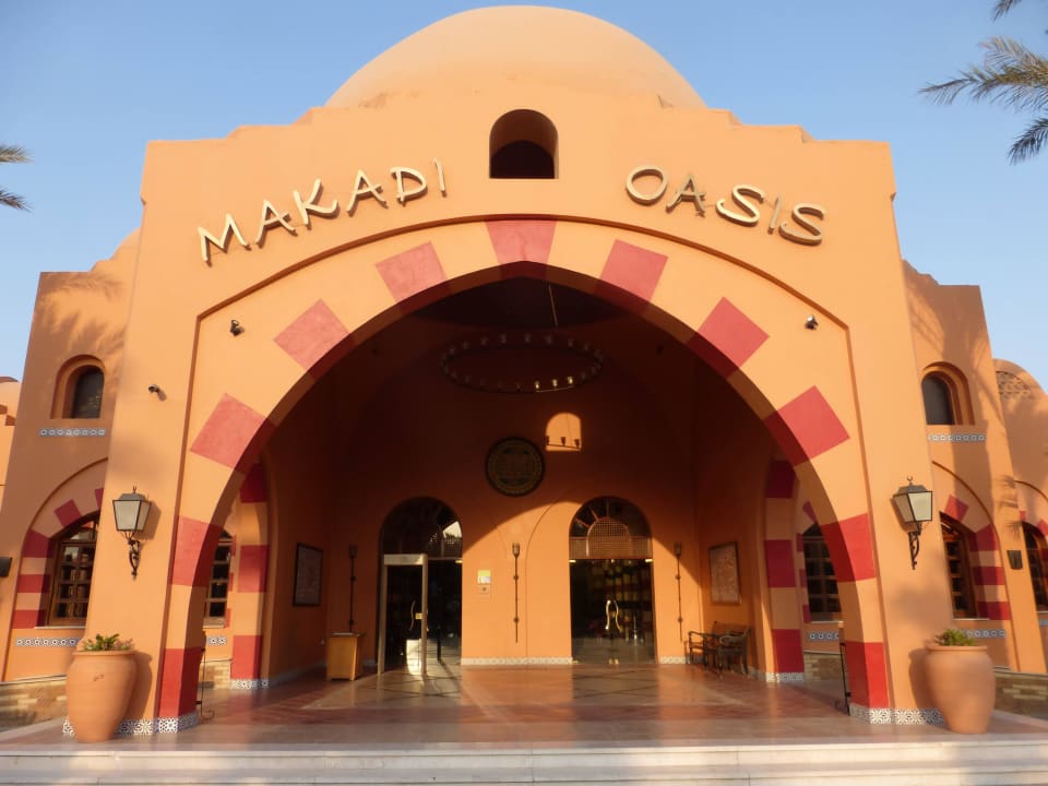 Eingang Jaz Makadi Oasis Resort
