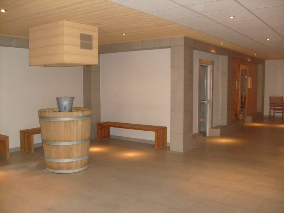 Saunabereich, sehr sauber Precise Resort Hafendorf Rheinsberg