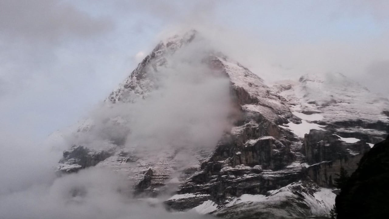 Eiger Nordwand Berghaus Grindelwaldblick