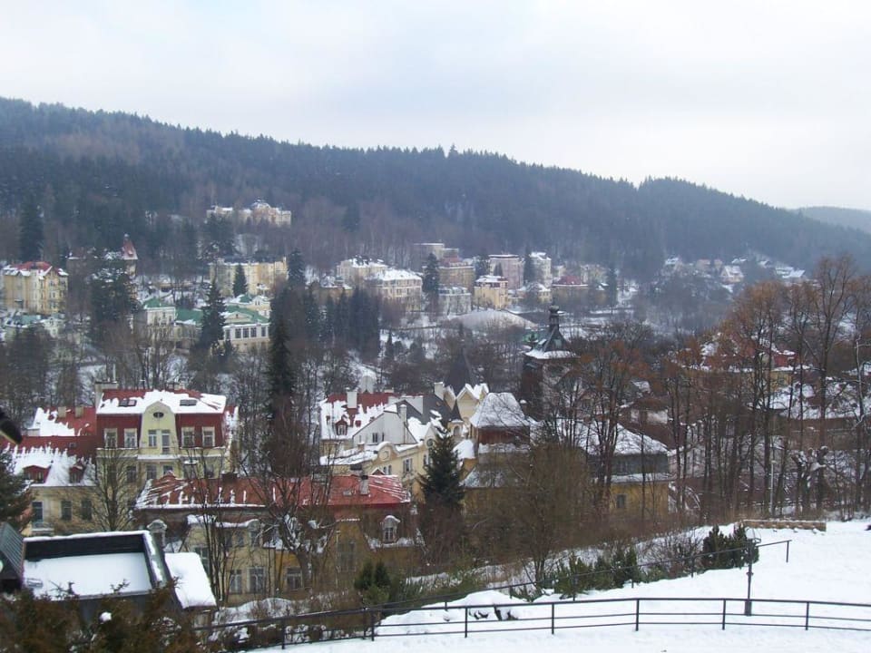 Ausblick auf Marienbad Chateau Monty Spa Resort