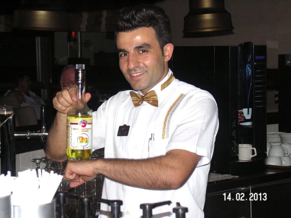 Kellner Niyazi - one of the best - Aydinbey Kings Palace & Spa