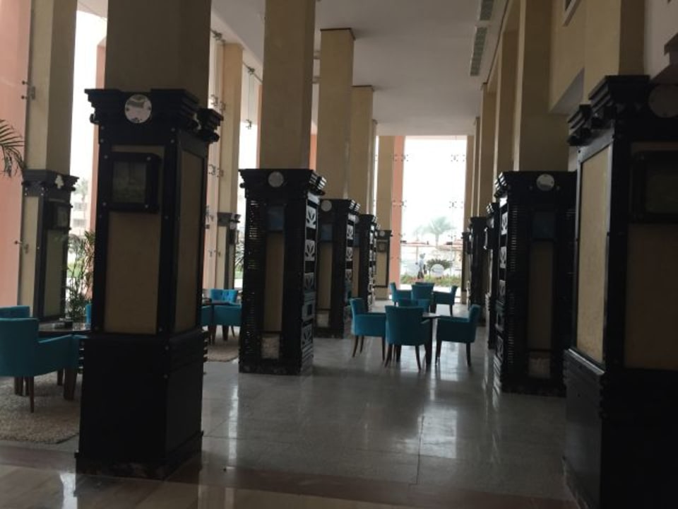 Sehr elegante Lobby Beach Albatros Resort