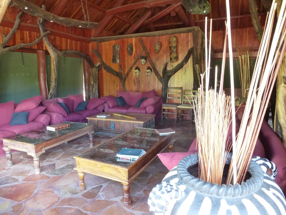 Empfangshalle Royal Mara Safari Lodge