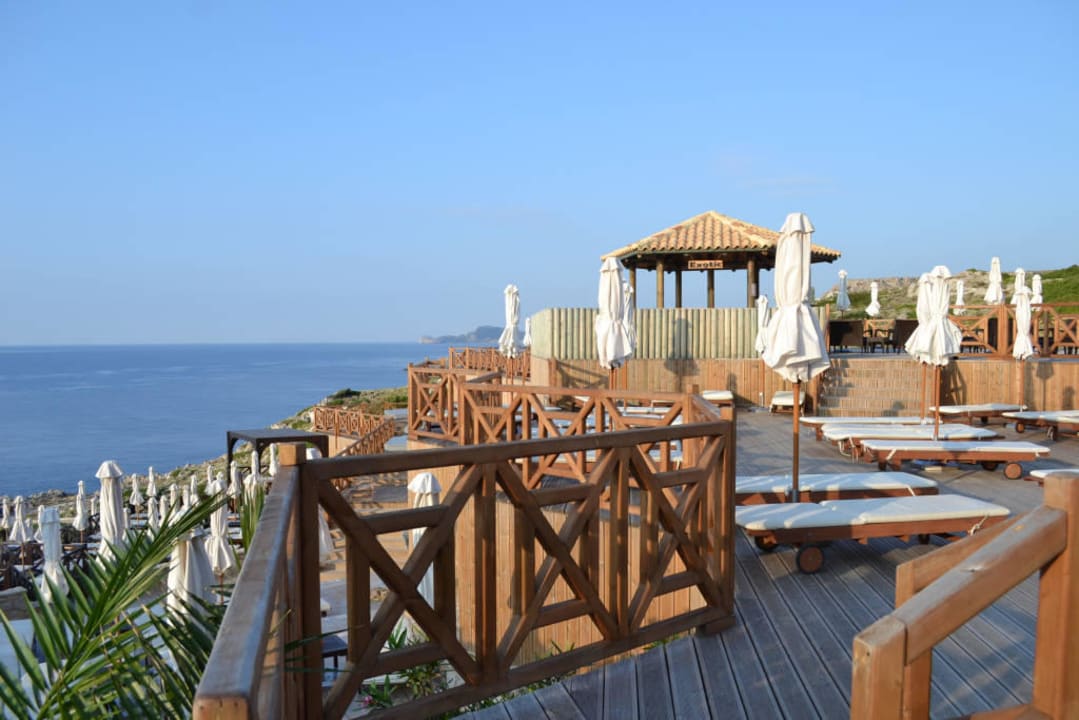 Tarasy do opalania Hotel Kalithea Horizon Royal