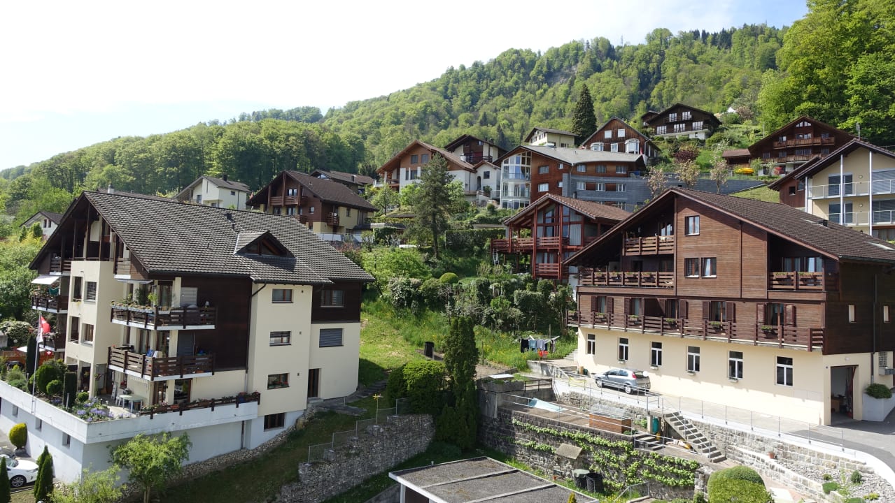 Aussicht vom Zimmer Seehotel Wilerbad