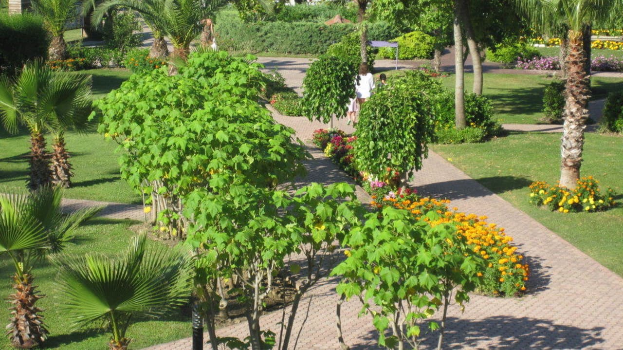 Zimmeraussicht vom Balkon Club Tuana Fethiye