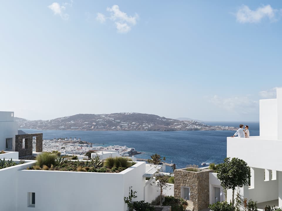 Ausblick Deos Mykonos - A Myconian Collection Hotel