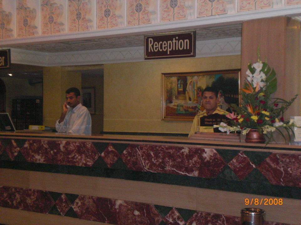 Rezeption  Pickalbatros Alf Leila Wa Leila Resort - Neverland Hurghada