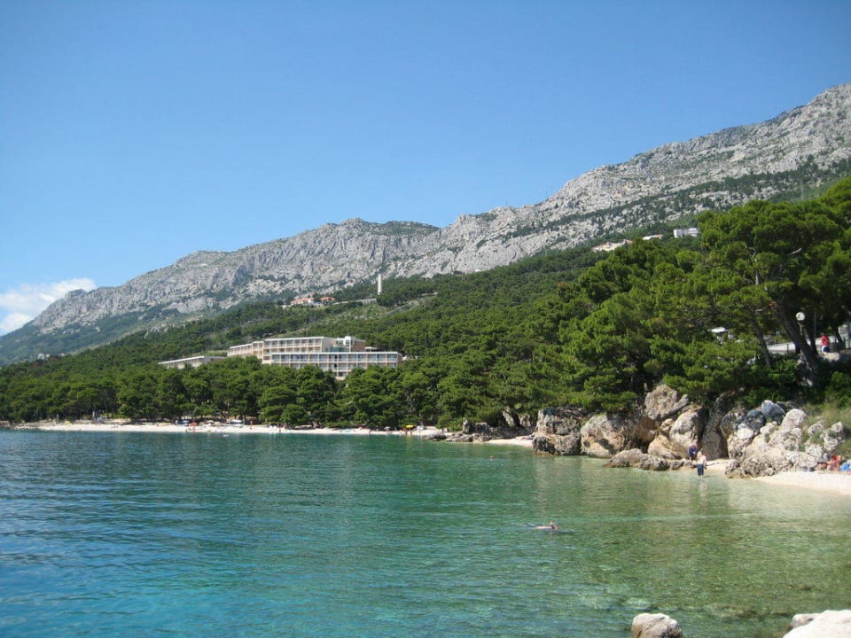 von außen ein Klotz, Bluesun Hotel Soline