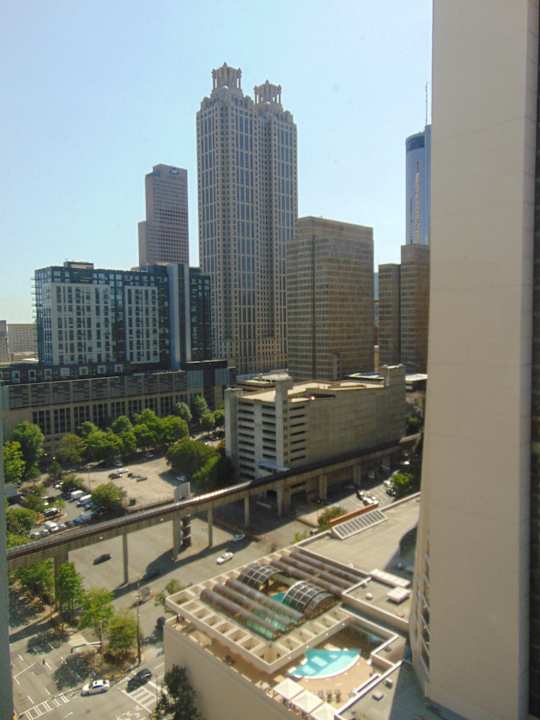 Ausblick Hotel Hilton Atlanta