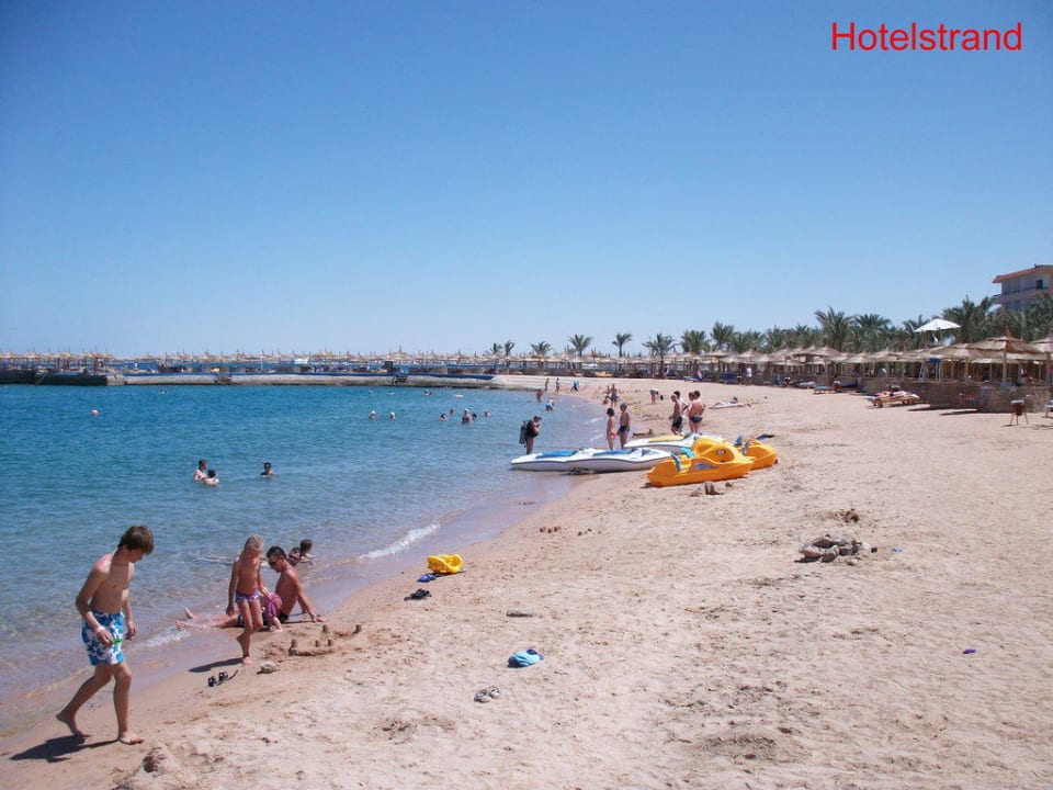 Schöner Sandstrand Beach Albatros Resort