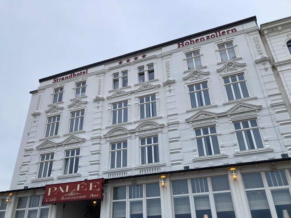 Außenansicht Strandhotel Hohenzollern